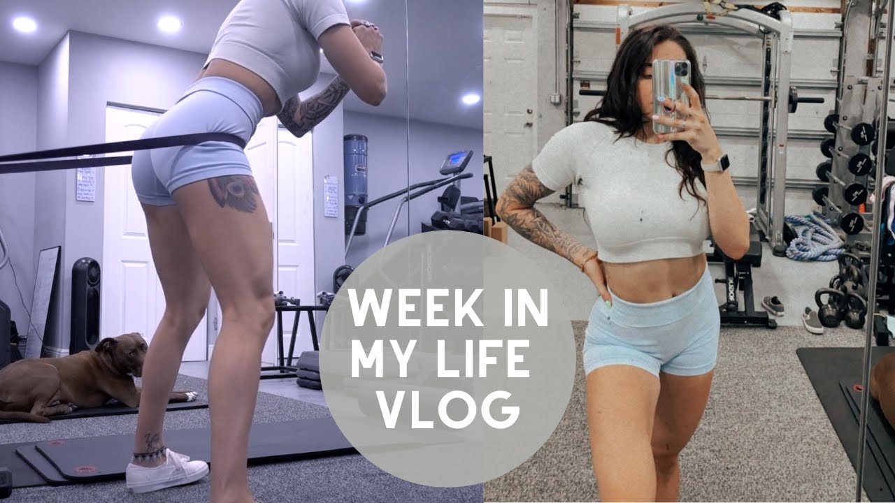 week in my life vlog || booty workout + pizza night