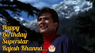 Rajesh Khanna Birthday Special  Tribute  Superstar    29 December 2019  77th Birthday