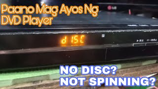 How to Fix DVD Player No Disc at Hirap umikot