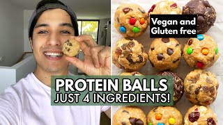 Protein Balls (4 Ingredients!)- The Big Man's World ®