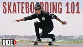 Learn the basics of how to ride a skateboard. spencer nuzzi teaches
you stand, push, roll, carve, and stop on watch how-to
skateboarding...