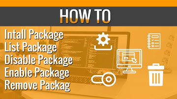 How to install, List, Disable, Enable and Remove packages from sublime Text [#07]