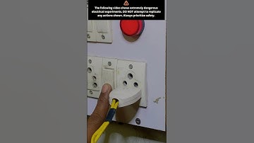 ⚡️crazy experiment with 220v electricity #electrical #experiment #science #ideas