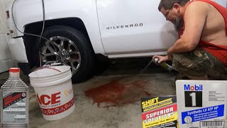BACKWOODS 6L80 TRANSMISSION FLUSH (2018 Silverado “project utility”)