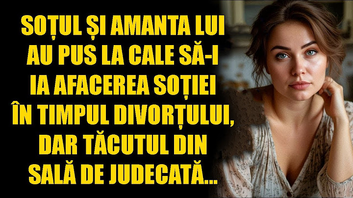 Soțul și amanta lui au pus la cale să-i ia afacerea soției în timpul divorțului,dar tăcutul din sală