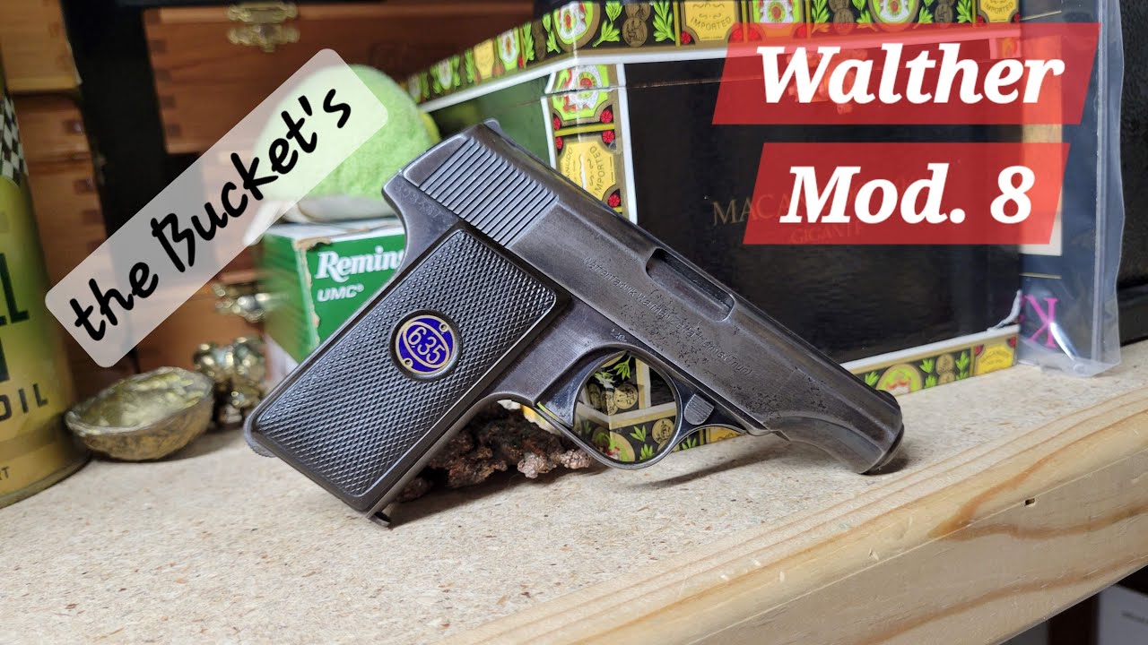 Обзор Walther Model 8 с дальностью стрельбы