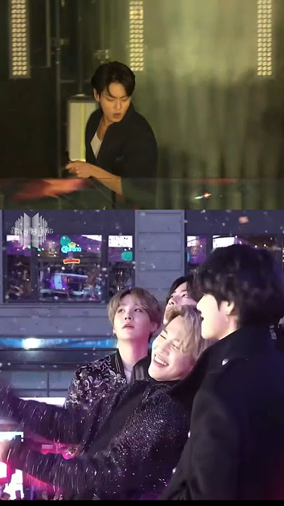 members enjoying has little brother performance #jungkook #btsmember #vairalshort