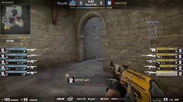 apEX tripple Headshot - Cloud 9 vs. Team EnvyUS - ESL One Cologne 2016 - Katowice Offline Qualifier