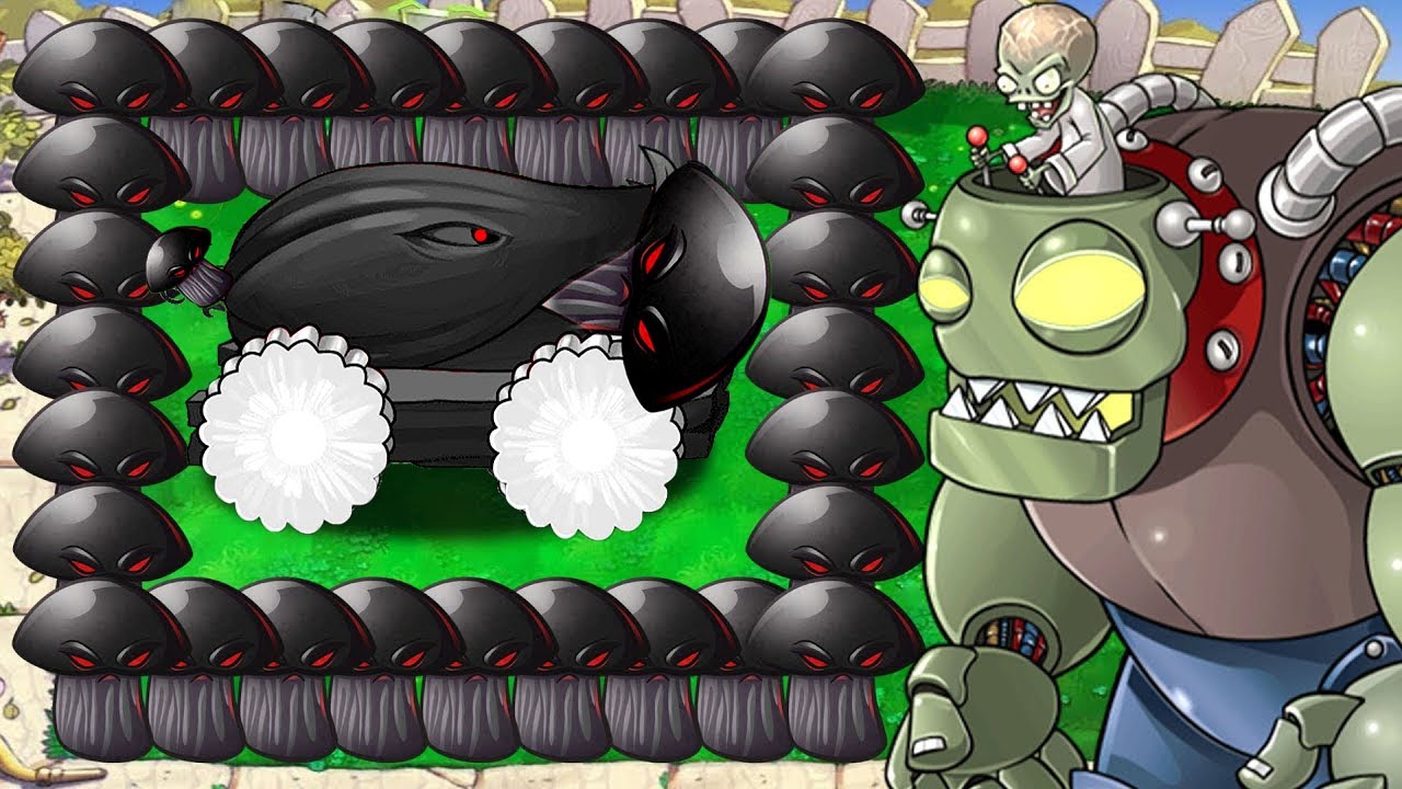 3 Doom Cannon vs Doom Shroom vs Dr.Zomboss - Plants vs Zombies Hack ...