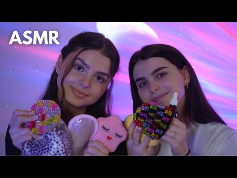 ASMR - ON TRIE MES TRIGGERS AVEC MA SŒUR JUMELLE