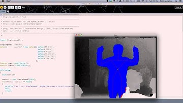 Kinect in Processing