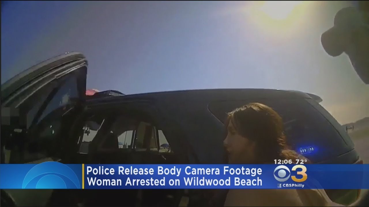 Police Release Body Camera Footage Of Woman Arrested On Wildwood Beach ...