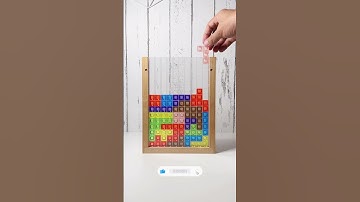 ASMR GAME COLORFULL TETRIS BLOCKS PUZZLE || part 389