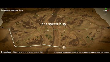 Unity NavMesh Measurement bot demo (Invasion game)