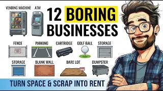 12 BORING Businesses That Quietly Turn Spare Space and Scrap Into Rent News