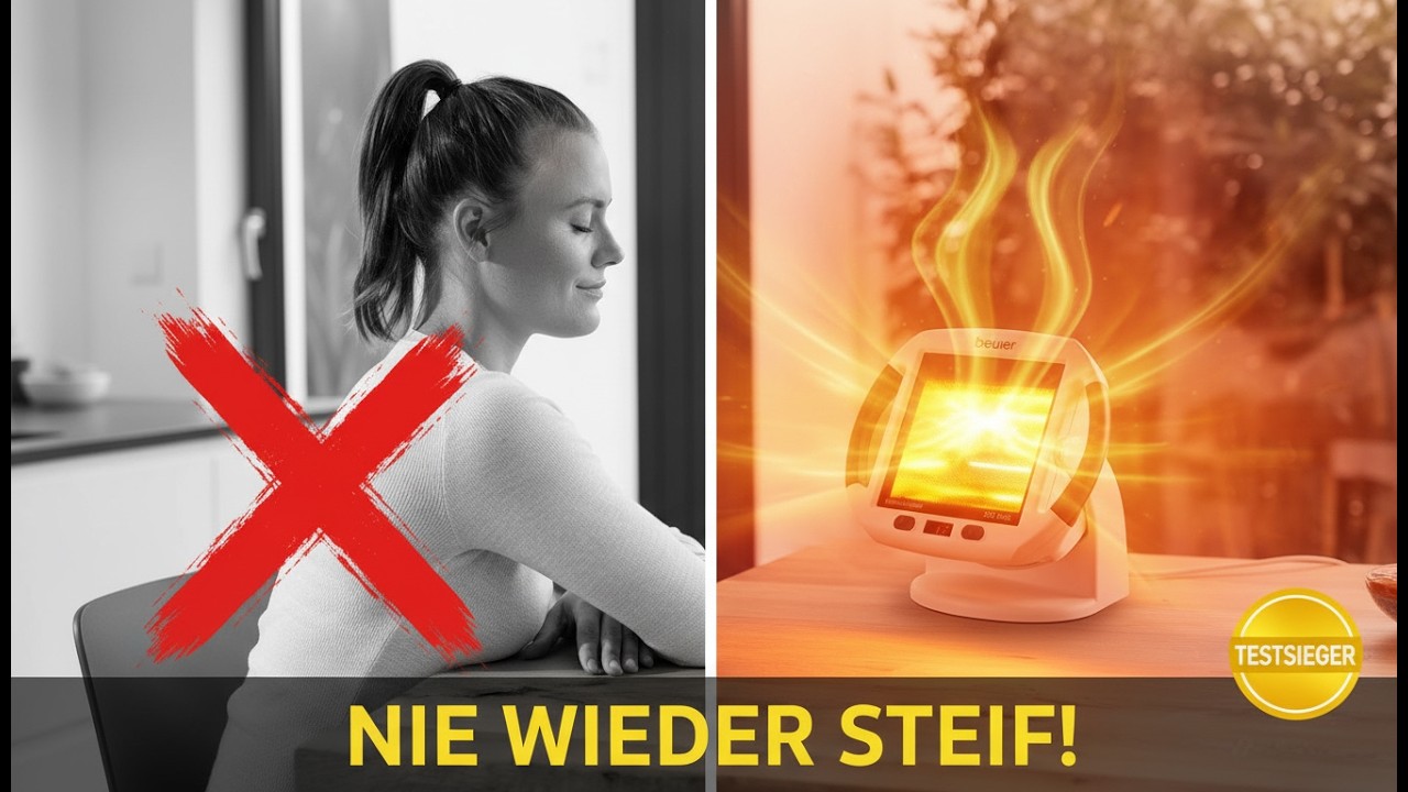 300 Watt vs. Rückenschmerzen! 🔋 Beurer IL 50 Infrarotstrahler Test
