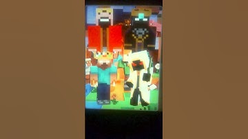 Herobrine and Notch vs Null and Entity 303 #minecraft #herobrine #null#notch #edit