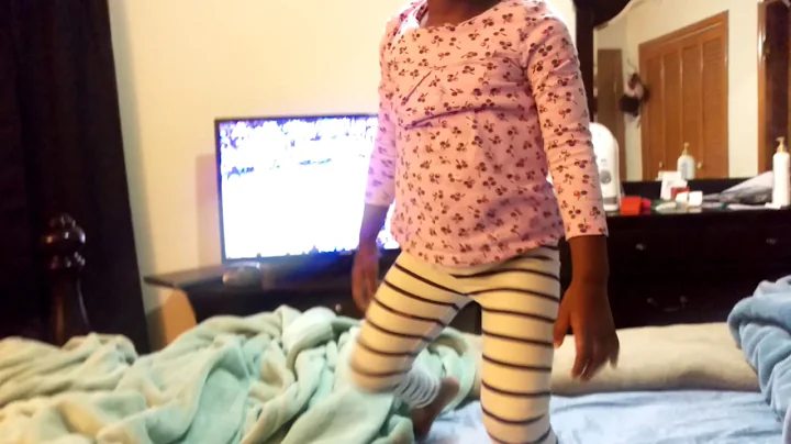 Millie dancing , Yay