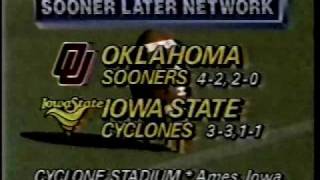 #25 Oklahoma at Iowa State - 1989 - Football