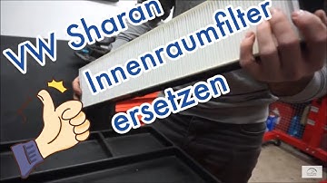 VW Sharan, Seat Alhambra, Ford Galaxy |Innenraumfilter wechseln| change Interior filter