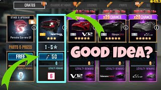 CSR2 Opening a Silver Crate without drop is a good idea 💡? | Test CSR Racing 2