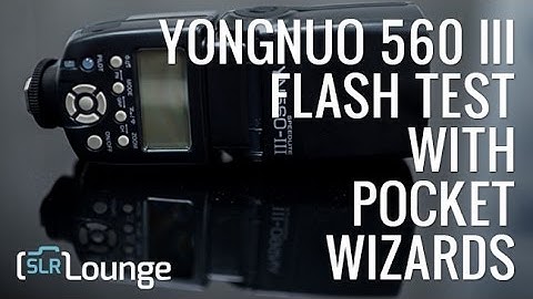 Yongnuo 560 III Flash Test with Pocket Wizards