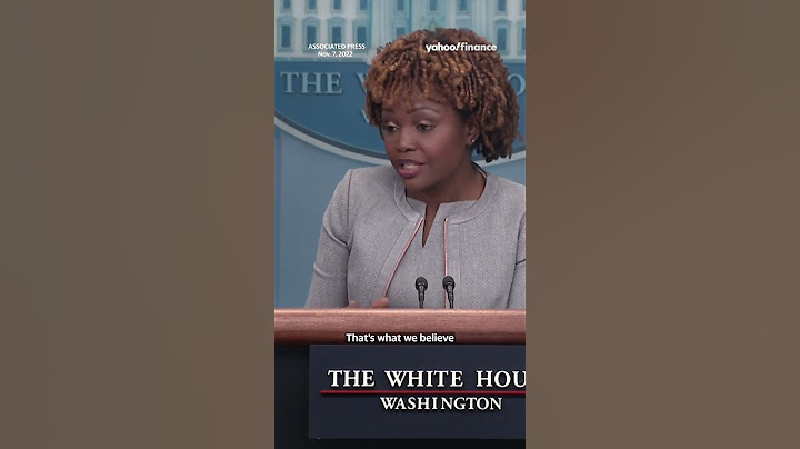 White House Press Secretary on impact of election results on Ukraine aid