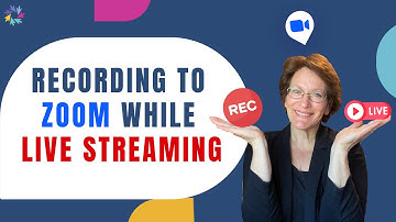 Recording your Zoom Meetings while Live Streaming