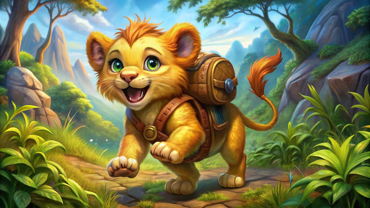 Leo the Little Lion King's Great Adventure [children's stories] [EN ...