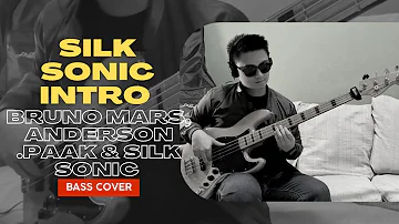 Bruno Mars, Anderson.Paak, Silk Sonic - Silk Sonic Intro | Bass Cover #brunomars #silksonic