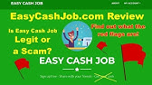 How To Earn Money From Easycashjob Com Youtube - 