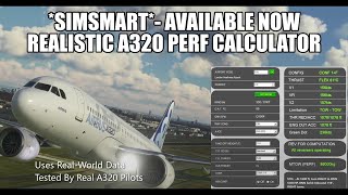 SimSmart - Realistic A320 Neo Performance Calculator Released | Flex Temp Calculator screenshot 2