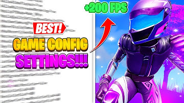 Best Fortnite Game User Settings Season 8! (Max FPS BOOST + Reduce Input Delay)