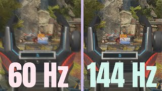 I Played Apex Legends On 60 Hz For One Month By Accident (Oops)
