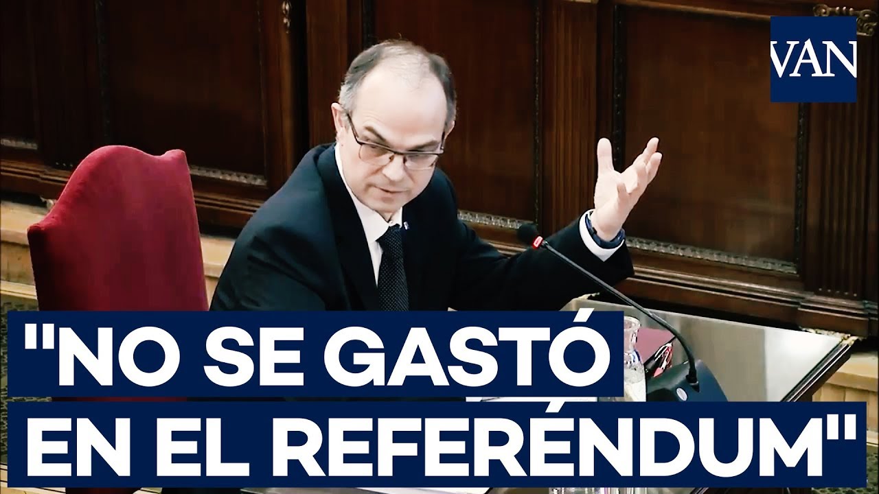 [JUICIO PROCÉS] Jordi Turull: "No se gastó ni un euro en el referéndum"