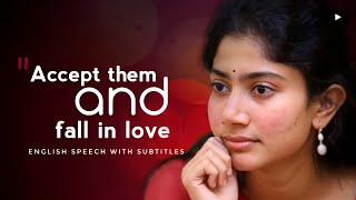 ENGLISH SPEECH | Sai Pallavi's inspiring words on Colorism | Motivational speech | Learn English