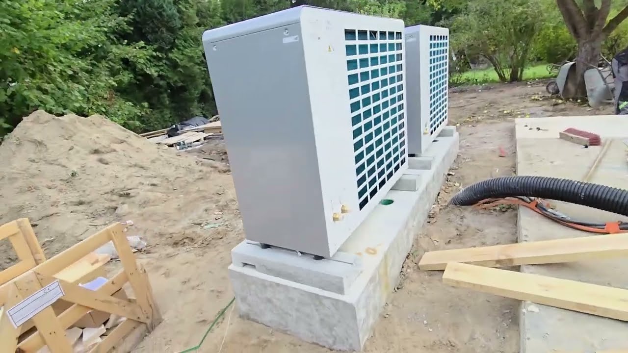 7*Bosch Compress 3400i AWES 10 Wärmepumpe | Realer Einbau & Montage