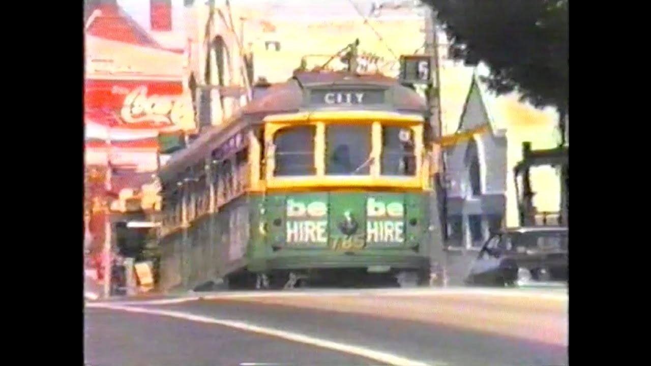 1988-91 - Melbourne's W Class Tram Footage (Peter Gamble) Part 1 - YouTube