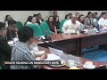 Bato Dela Rosa's heated exchange with a student leader at Senate ROTC hearing