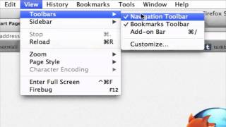 How to Remove the Bookmark Menu Bar in Firefox : Web Browsers