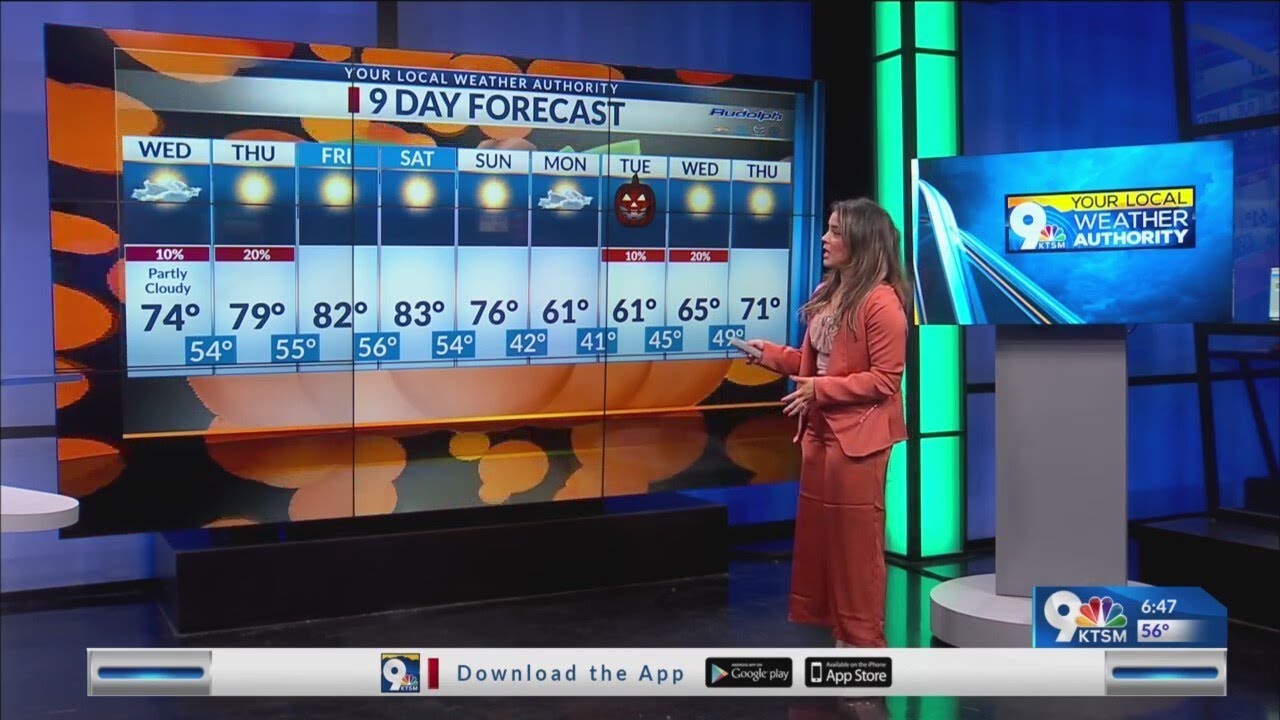Wednesday morning forecast - YouTube