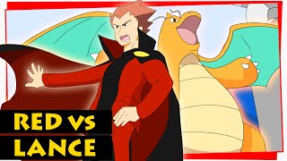 RED vs LANCE 🏆 Pokemon Red 47