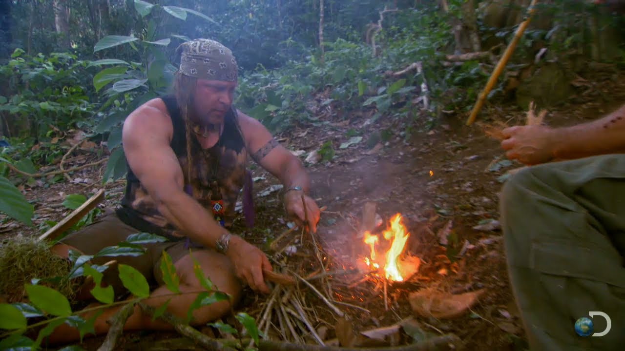 Survival 101: How to Make a Fire | Dual Survival - YouTube