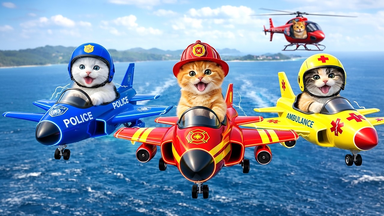 Mama Cat Trims Fur on the Farm and Makes Tiger Hat For Kittens At Home🐾🎩🐯