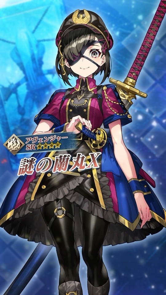 最安値⭐︎ 座裏屋蘭丸 ノーマルハート イラスト マウスパッド サーヴァント】「☆4(SR)謎の蘭丸X」遠く銀河の彼方から、お待た