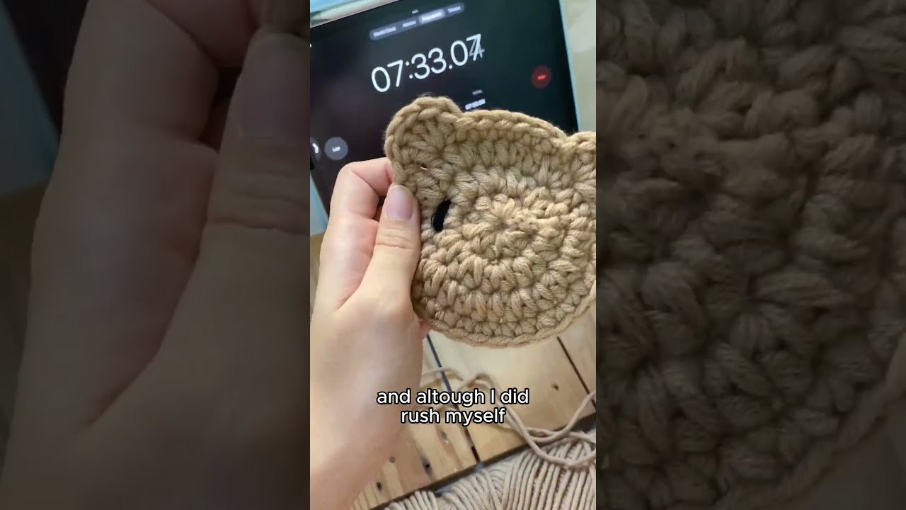 This Beginner Crochet Project Only Took Me 10 Minutes So Easy And Quick To Make