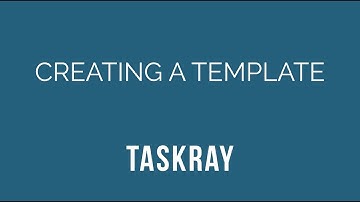 Creating A Template