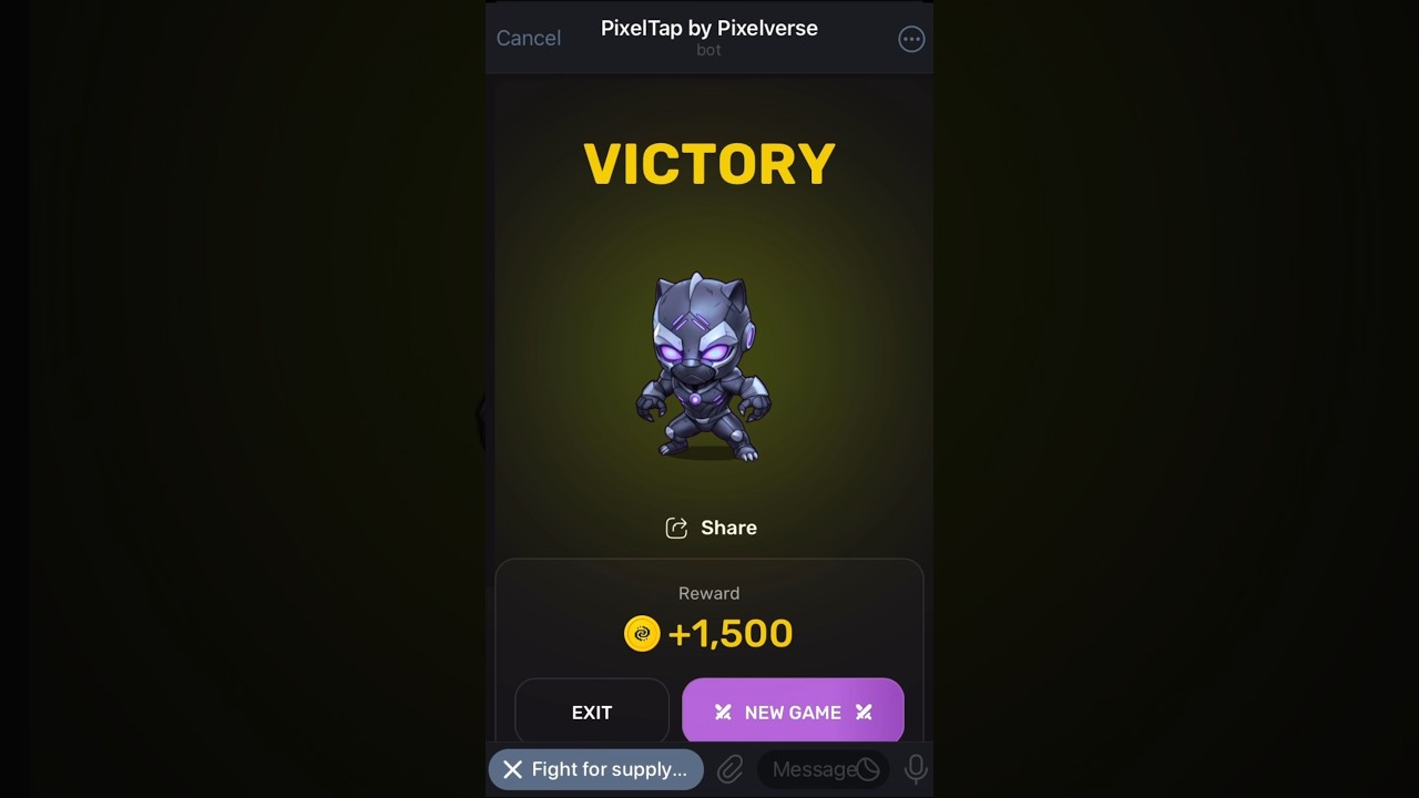 PixelTap - best play to earn game in Telegram bot of 2024!🔥 
