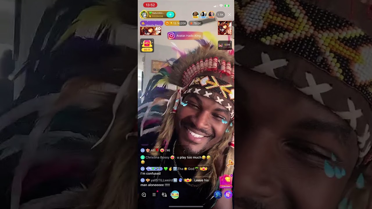 #BIGOLive: Natureboy Admits Being BISEXUAL “I’m a Topper” 😳😩