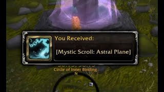 how to get ASTRAL PLANE in warcraft reborn - ascension bronzebeard!